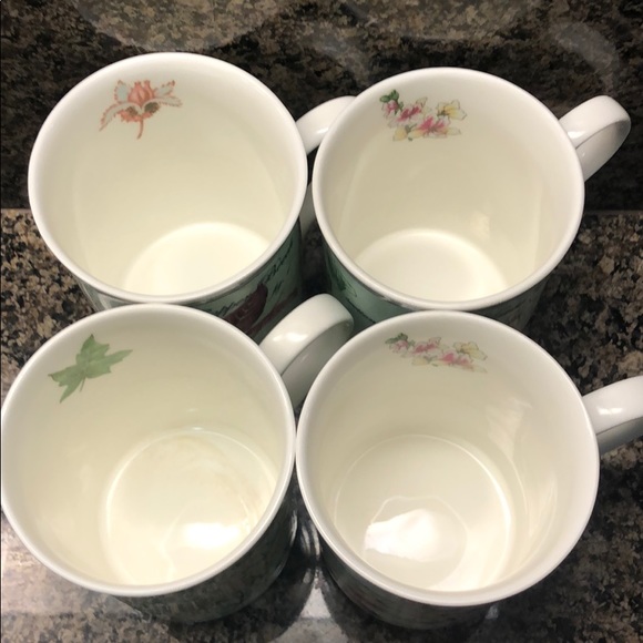 Crown Trent Fine Bone China Tea Cups set of 4 - Picture 3 of 6